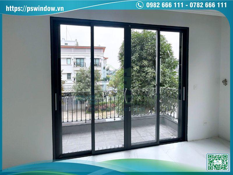 Cửa nhôm kính thiết kế hiện đại, thẩm mỹ cao