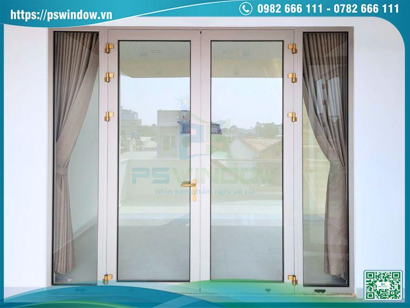 Cửa nhôm Maxpro màu champagne công nghệ Anodize ED tiên tiến Cửa nhôm Maxpro màu champagne công nghệ Anodize ED tiên tiến