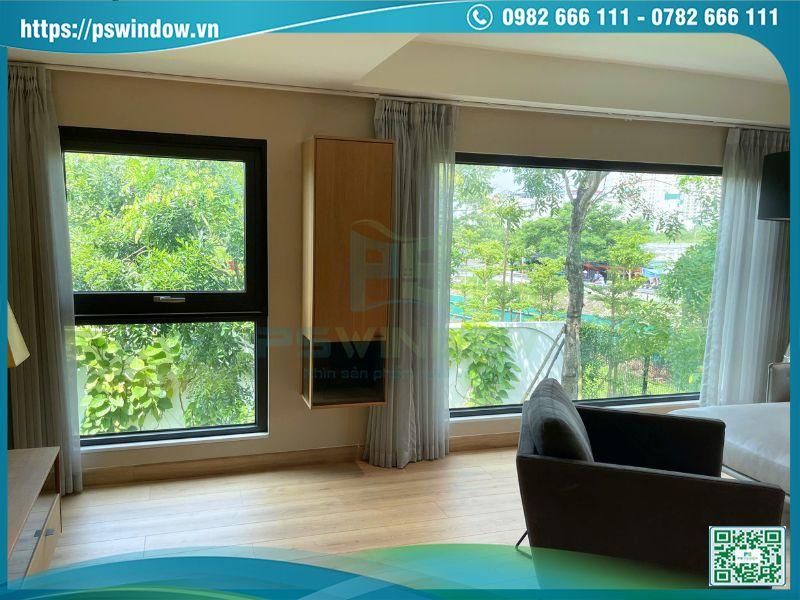 Cửa sổ và vách kính lấy sáng khung nhôm Rolan cao cấp