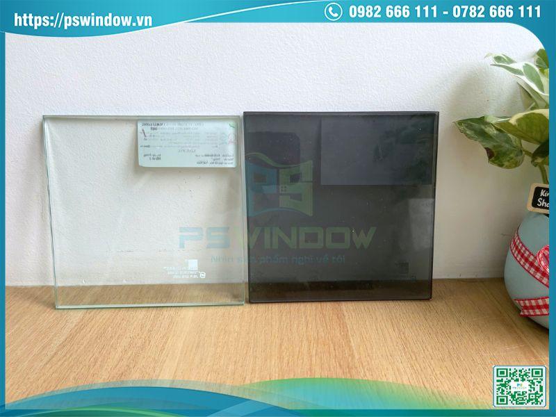 Kính cường lực trắng trong và kính cường lực màu tối