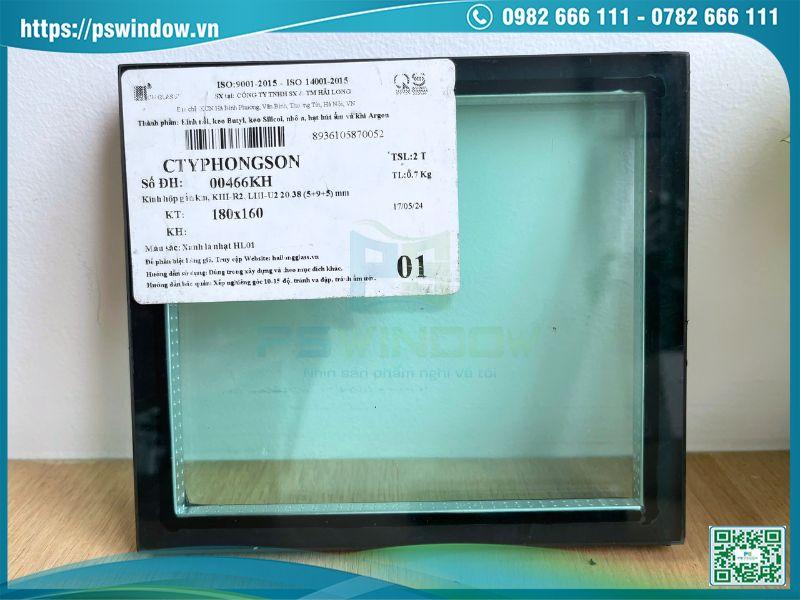 Kính hộp dày cách âm cách nhiệt