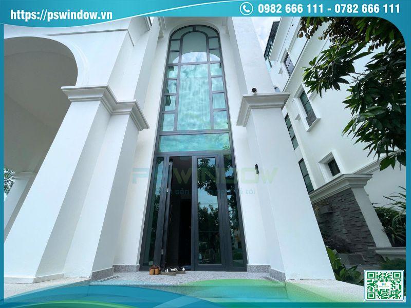 Kính hộp Low-e màu xanh cho công trình hướng Đông-hướng Tây