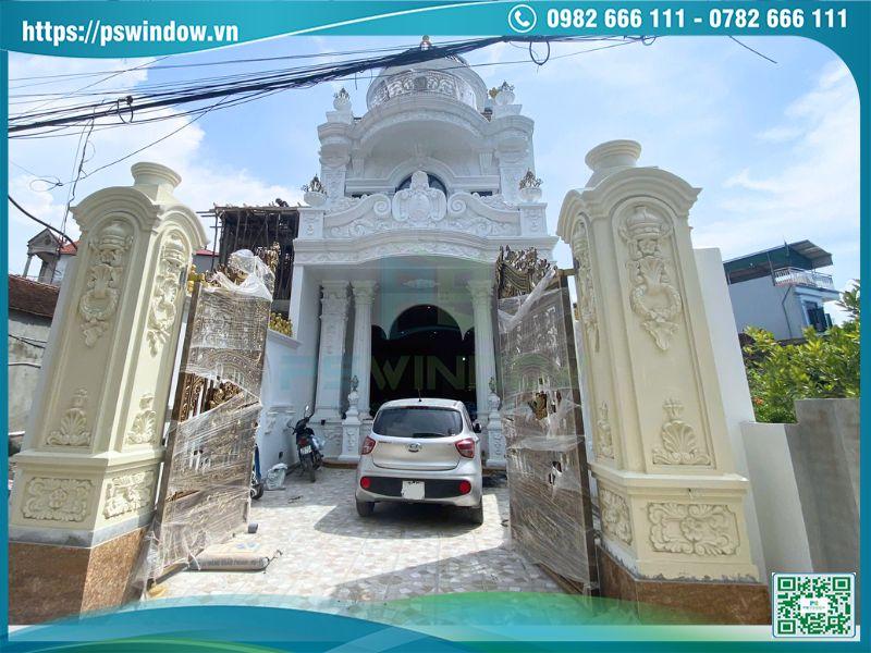 Mặt tiền công trình biệt thự