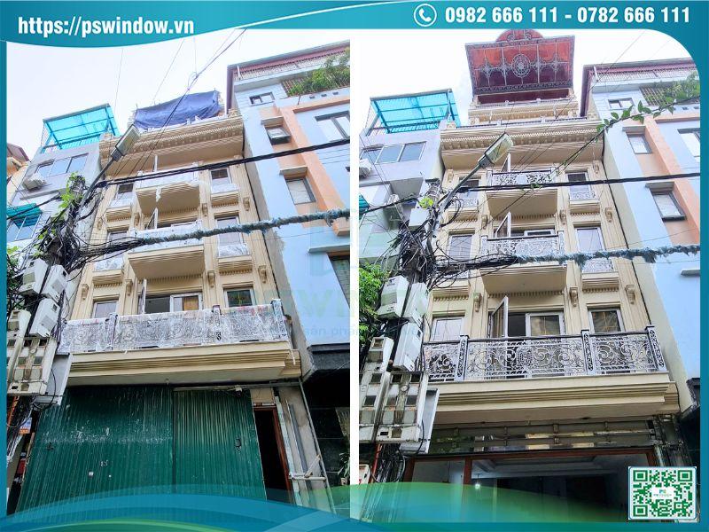 Hình ảnh Thi công cửa nhôm Maxpro tại Phạm Ngọc Thạch phường Kim Liên