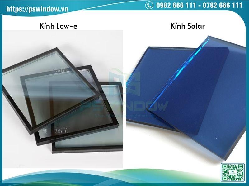 So sánh kính Low-e và Solar control So sánh kính Low-e và Solar control
