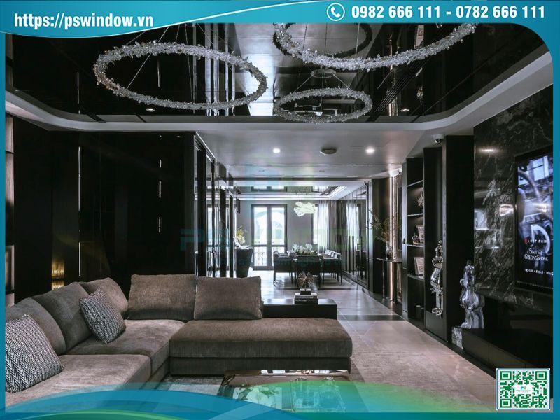 Thi công cửa nhôm kính tại phường Kiến Hưng cho căn hộ cao cấp