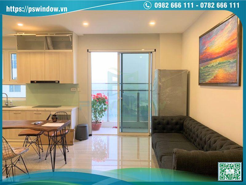 Thi công cửa nhôm tại KĐT Ciputra