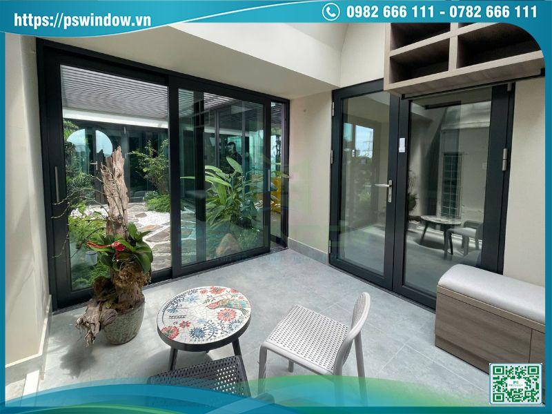 Thiết kế cửa nhôm sang trọng, hiện đại cho công trình cao cấp
