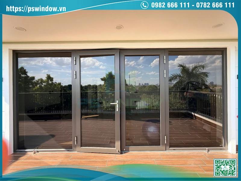 Cửa nhôm Maxpro với hệ gioăng EPDM 3 lớp kín khít