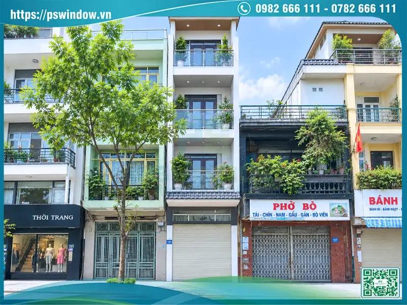 Kiểu nhà ống mặt phố