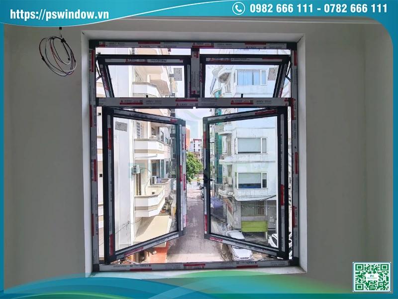 Mở cửa sổ để lưu thông không khí