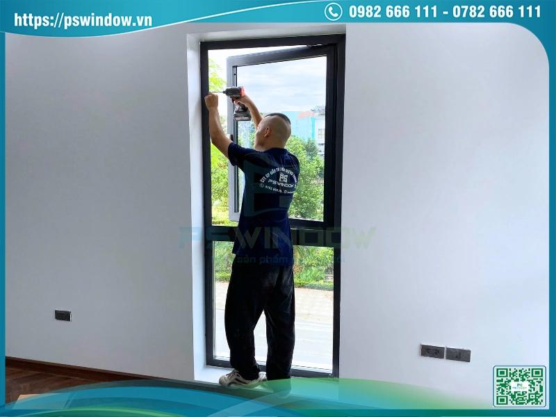 PSWINDOW lắp đặt cửa nhôm uy tín, chất lượng
