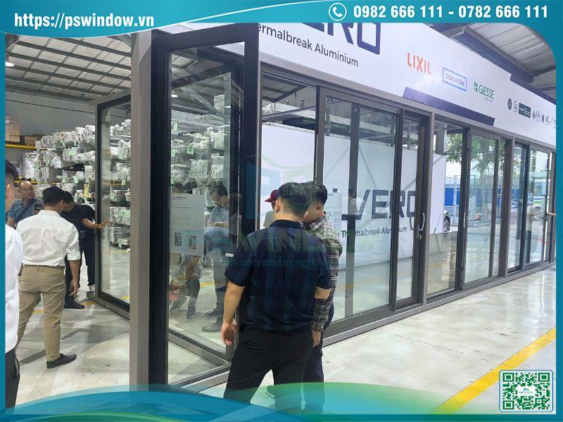 Pswindow cung cấp lắp đặt cửa nhôm cầu cách nhiệt Alvero chính hãng, giá tốt