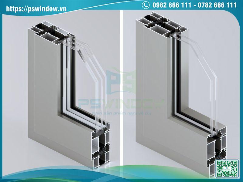 Hình ảnh Các Hệ Cửa Nhôm Cầu Cách Nhiệt ALVERO: Tư Vấn Lựa Chọn Tối Ưu