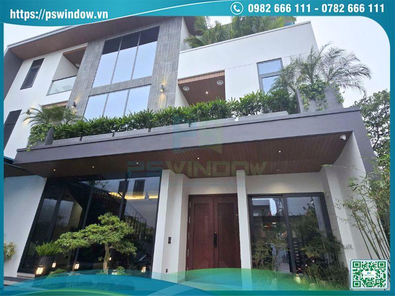 Cửa cao cấp kính hộp Low-e cách nhiệt, tiết kiệm năng lượng tối ưu