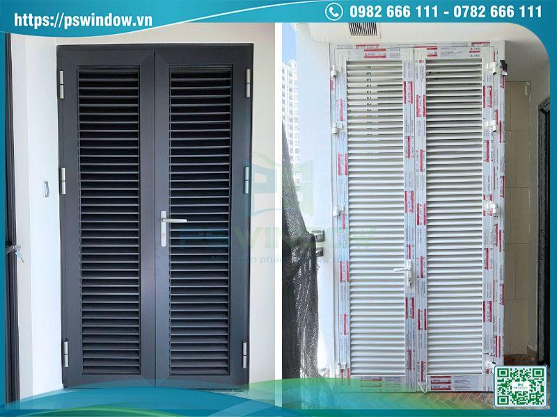 Hình ảnh Cửa Chớp Nhôm Thông Gió Chính Hãng, Bền Đẹp, Giá Tốt 2026