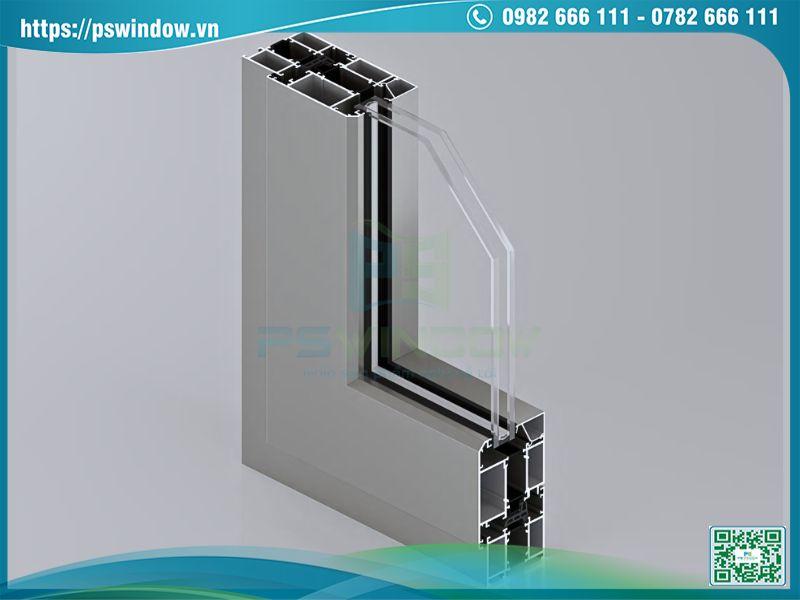 Cửa nhôm Alvero dòng A-series kinh tế