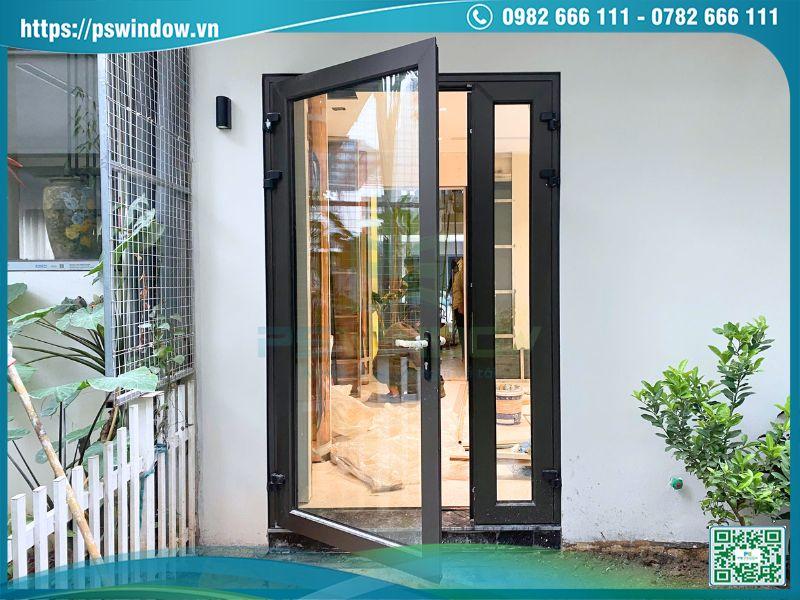 Cửa nhôm kính cách âm Maxpro dùng kính hộp và phụ kiện Roto cao cấp