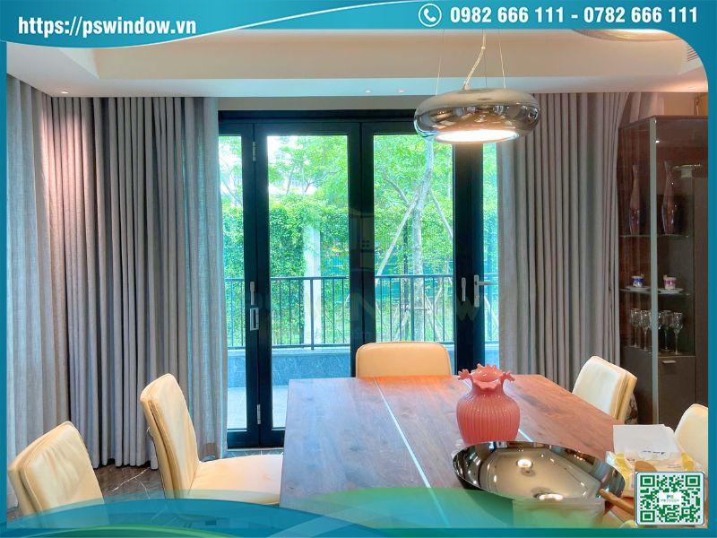 Cửa nhôm kính cao cấp thiết kế hiện đại, sang trọng