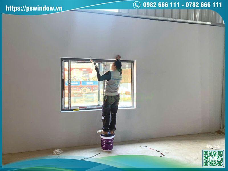 Cửa nhôm kính dễ vệ sinh bảo trì