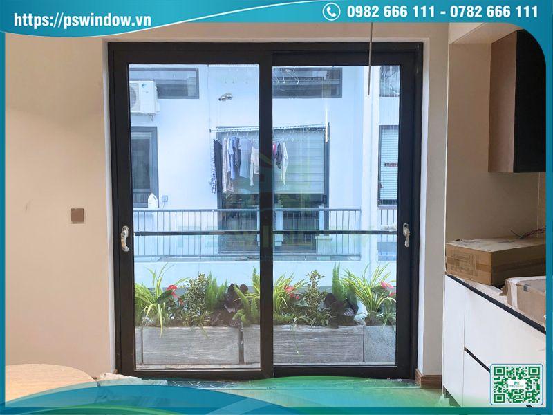 Cửa nhôm Maxpro thiết kế lùa hiện đại, sang trọng