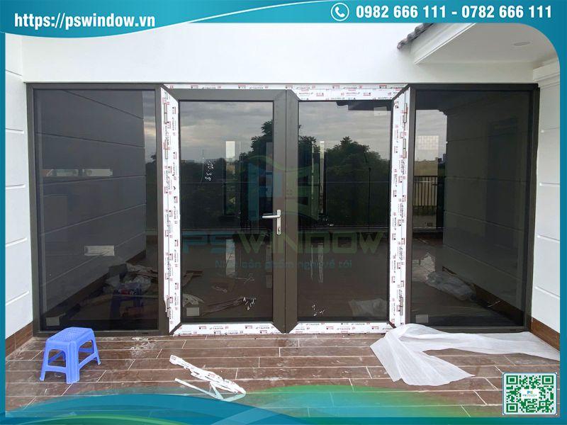 Cửa nhôm Maxpro với bề mặt Anodize ED bóng mịn, bền đẹp vượt trội