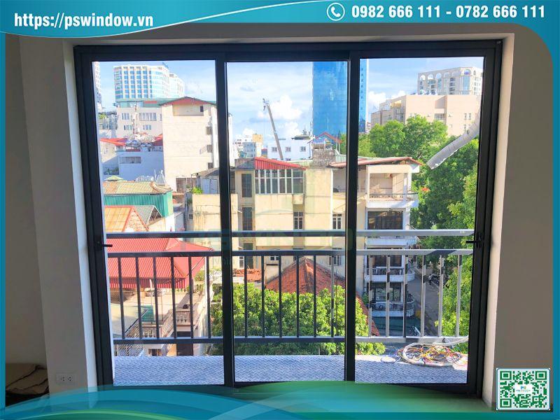 Kích thước cửa nhôm 3 cánh chuẩn phong thủy