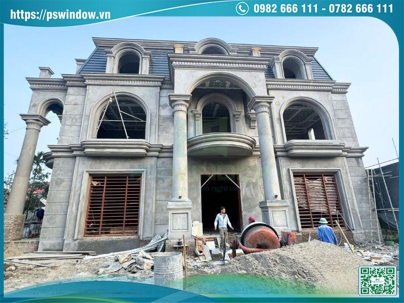 Lắp cửa nhôm kính khi công trình hoàn thiện phần thô