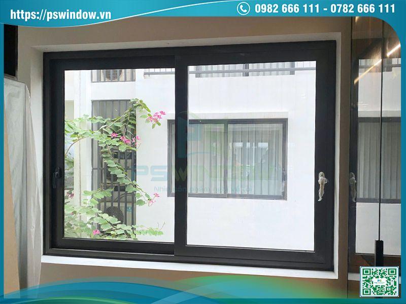 Mẫu cửa sổ lùa lắp đặt cho căn hộ chung cư