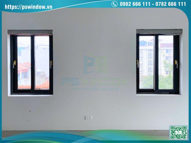 Mẫu cửa sổ nhôm Maxpro cao cấp 2 cánh lùa