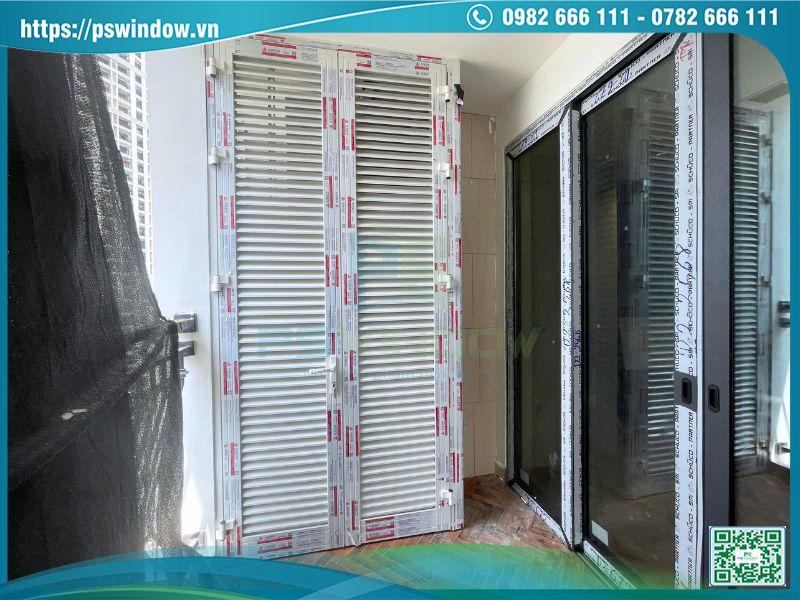 Pswindow cung cấp lắp đặt cửa chớp nhôm chính hãng, giá tốt