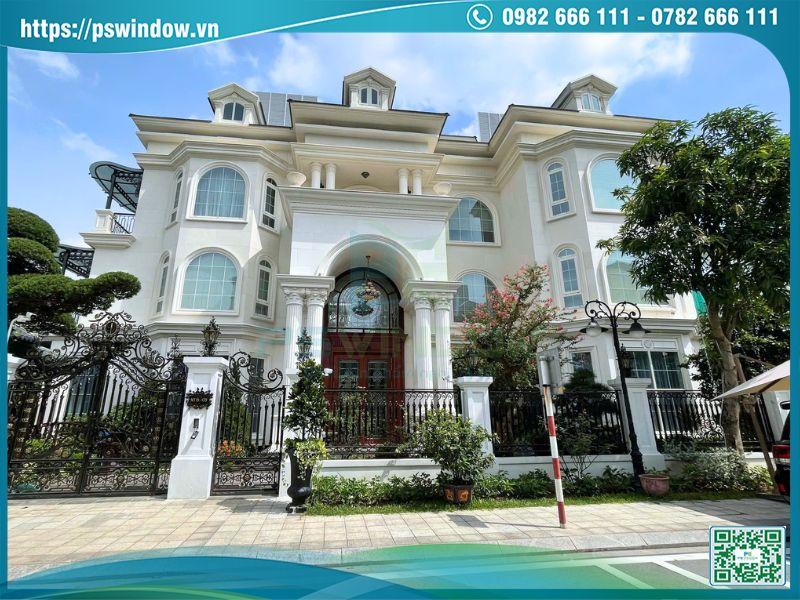 Pswindow thi công cửa nhôm cao cấp Maxpro cho siêu biệt thự tại Ocean Park