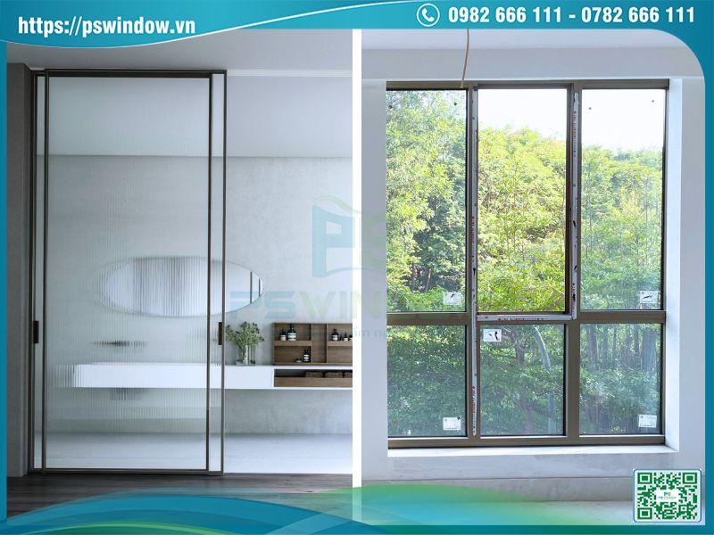 Hình ảnh Vách Kính Cố Định và Vách Kính Di Động: Tư Vấn Mẫu Đẹp Giá Tốt