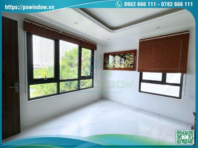 Vách kính kết hợp cửa sổ tối ưu ánh sáng, tầm nhìn và thông gió