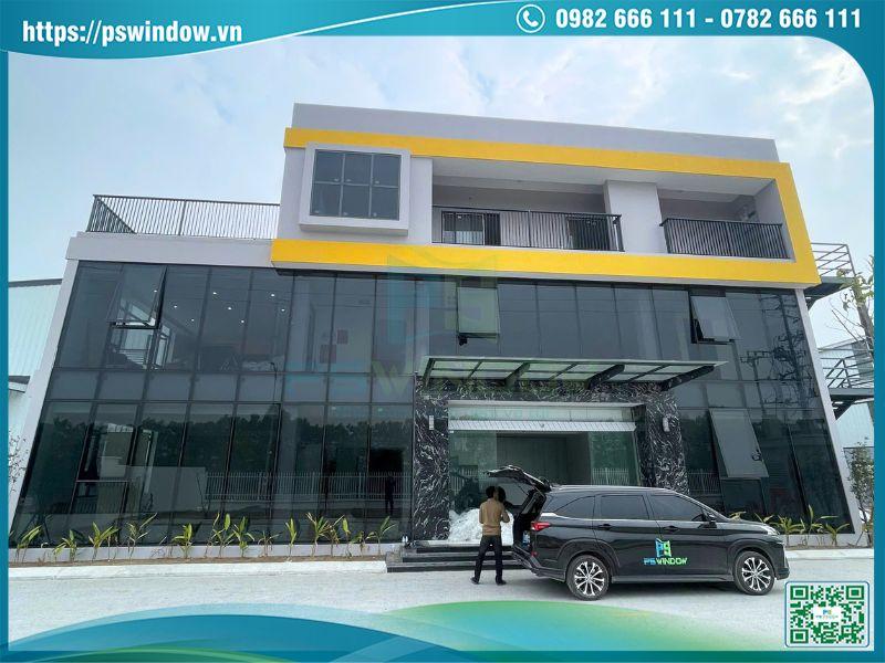 Vách kính mặt dựng cho tòa nhà văn phòng