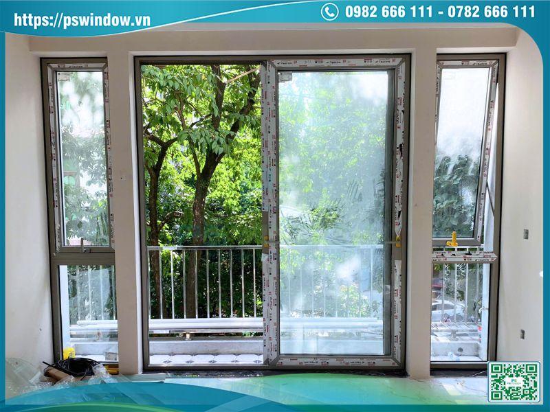 Cửa lùa nhôm kính tối ưu không gian diện tích cho nhà phố hiện đại