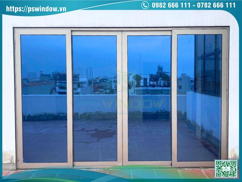 Cửa lùa nhôm Xingfa Class A kính Solar control tiết kiệm năng lượng