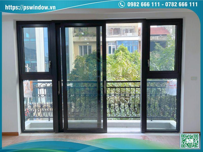 Cửa nhôm Rolan thiết kế hiện đại, thanh lịch cho phòng ngủ master