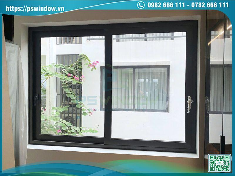 Cửa sổ lùa 2 cánh nhôm Maxpro hệ 55