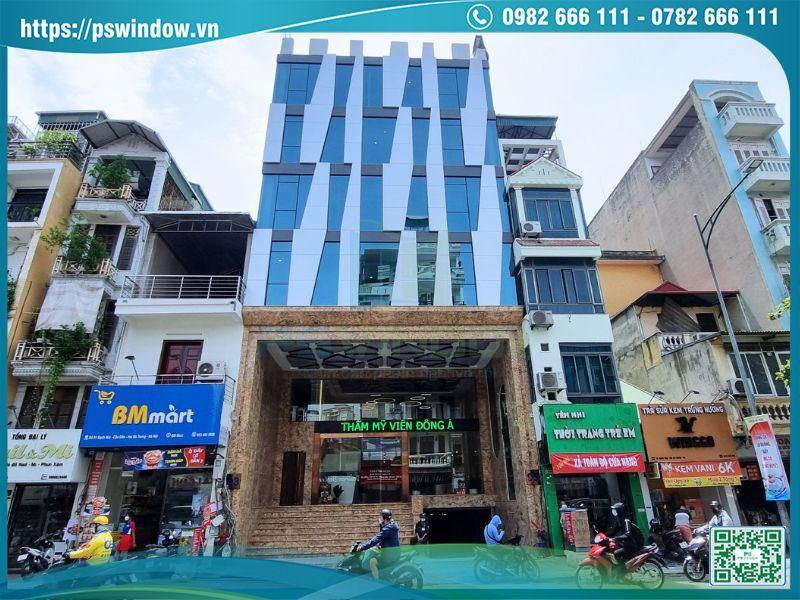 Hệ mặt dựng Stick thiết kế độc đáo cho công trình tại Bạch Mai