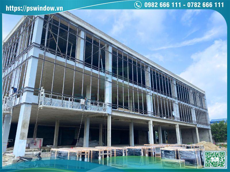 Khung mặt dựng Xingfa hệ 65 nhập khẩu chính hãng