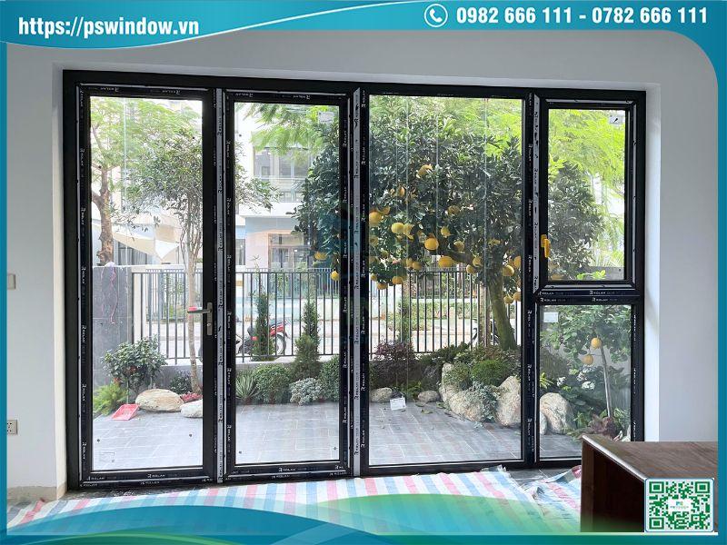Kích thước cửa chính nhôm kính chuẩn phong thủy