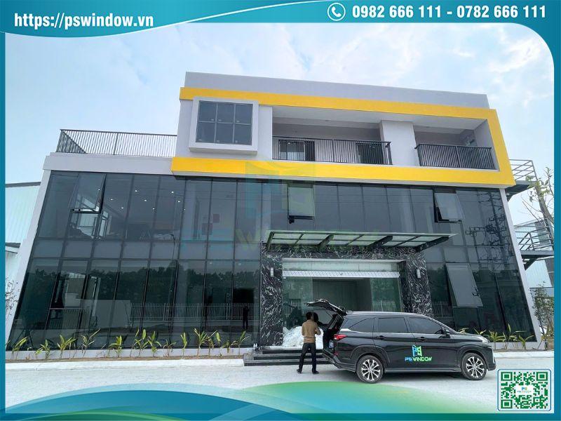 Mặt dựng kính hộp Low-e tiết kiệm năng lượng tối ưu