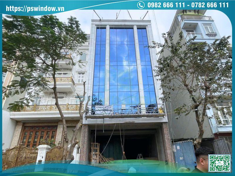Mặt dựng nhôm PMI nhập khẩu kính cách nhiệt