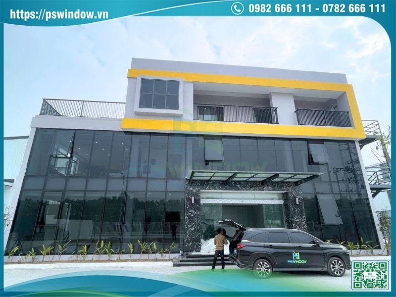 Mặt dựng nhôm Xingfa kính hộp Low-e cách âm cách nhiệt Pswindow