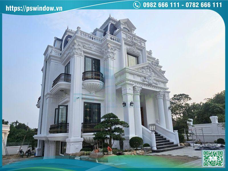 Pswindow lắp đặt cửa nhôm kính tân cổ điển chính hãng, giá tốt