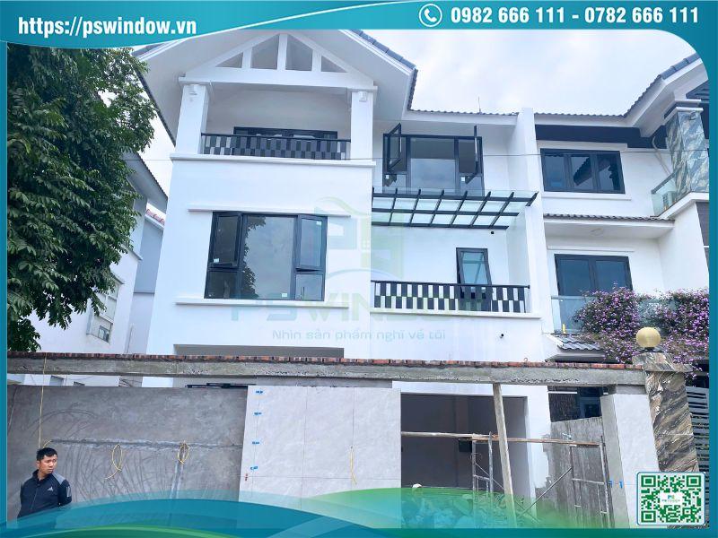 Pswindow thi công cửa Xingfa nhập khẩu cho nhà phố tại Hải Phòng
