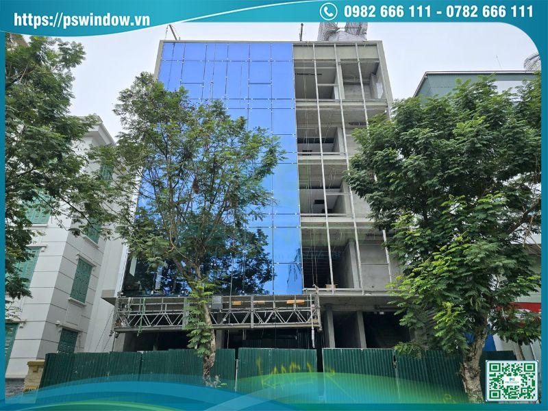 Pswindow thi công mặt dựng nhôm Maxpro chính hãng giá tốt