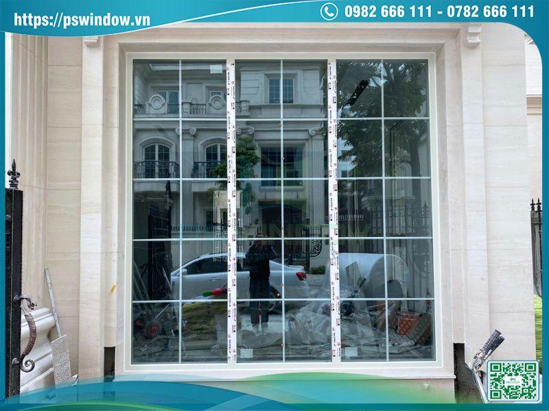 Vách cố định kính Low-e 1 chiều cao cấp
