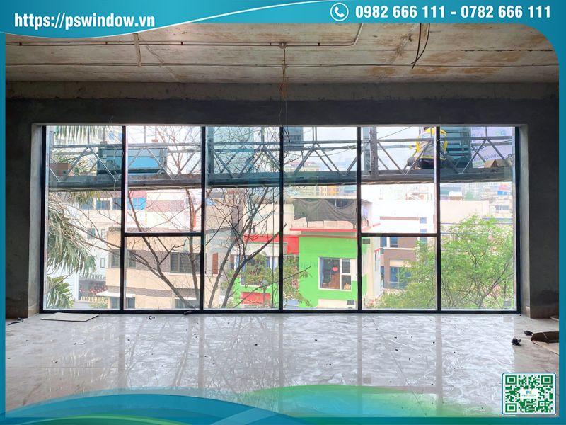 Vách kính tận dụng ánh sáng tự nhiên, tối ưu không gian diện tích